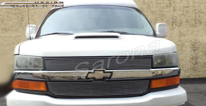 Custom Chevy Express Van  All Styles Grill (2003 - 2024) - $190.00 (Part #CH-014-GR)